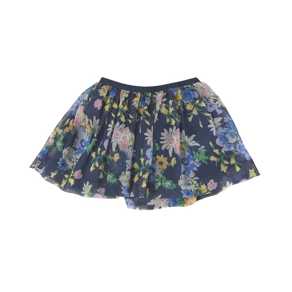Polo Ralph Lauren Floral Navy Toddler Skirt Size 2T Boho Flowy